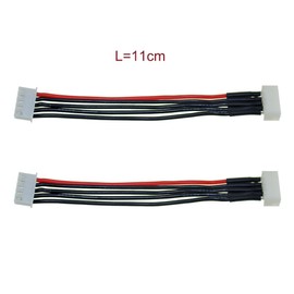 SoloGood 10PCS JST-XH 2S/ 3S/ 4S/ 5S/ 6S Battery Balance Plug Extension Lead 22AWG Silicone Wire Balance Leads Extension Cable for LiPo Batteries Balance Charging(Each Size 2pcs)