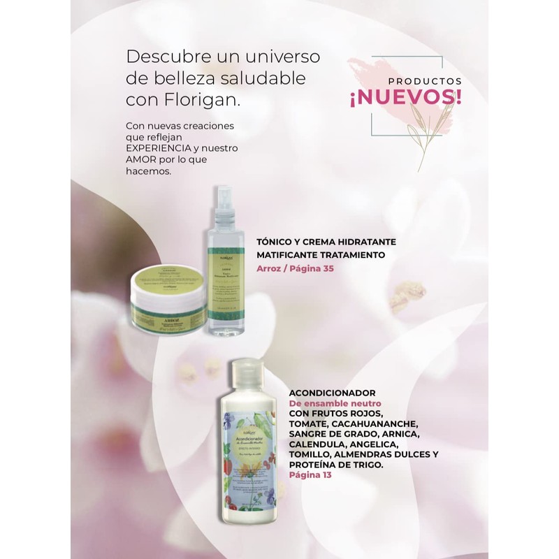 Tonico Arroz Matificante Florigan® 125ml.