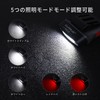 klarus HC3 LED Clip On Cap Light, White and Red