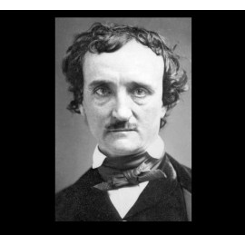 Spooky Edgar Allan Poe PHOTO Scary Vintage Creepy Freaky Poet Writer Allen
