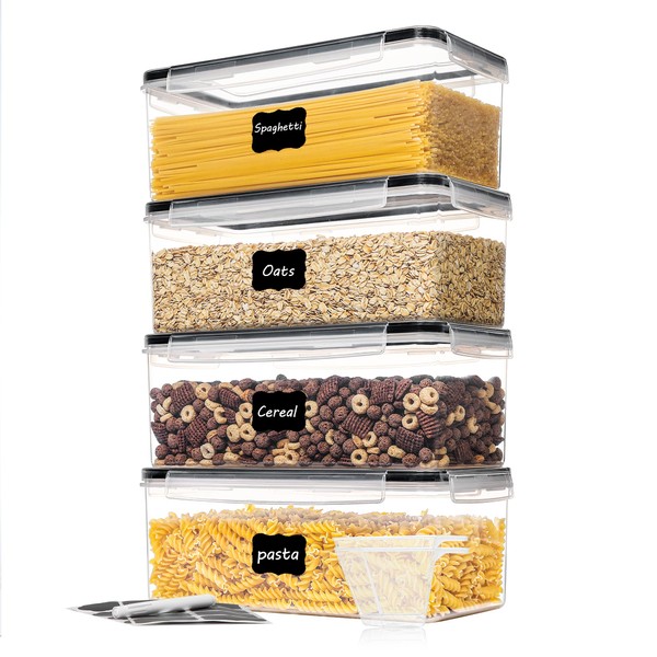 Vtopmart Airtight Food Storage Containers with Lids 4PCS Set 3.2L,