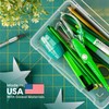 IRIS USA Pencil Case Boxes, 10-Pack, |Made in USA|, Plastic