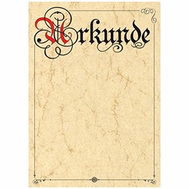 Pack of 20 Certificate Paper 160 g Paper A4 Quality Print on Elephant Skin to Print Yourself