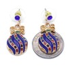 SoulBreeze Happy Colorful Christmas Tree Ornaments Earrings Hoop Dangle Drop