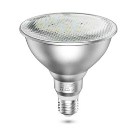 Luxvista 15W PAR38 LED Lampe E27 Birne Wasserdicht IP65 Reflektorlampe 220V Warmweiß 3000K 120 Grad Spotlampe(Nicht Dimmbar, 1-Stück)
