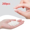 Pocoxll 200 Pieces Plastic Hole Plugs, 5mm Round Button Plugs