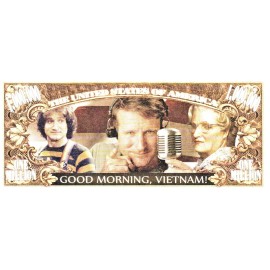 Robin Williams Million Dollar Novelty Banknote as pictured.