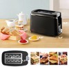 Willz 2-Slice Toaster, Extra Wide Slot with 6 Browning Levels,