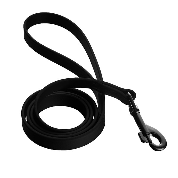 Dogline Biothane Waterproof Dog Leash Strong Coated Nylon Webbing with