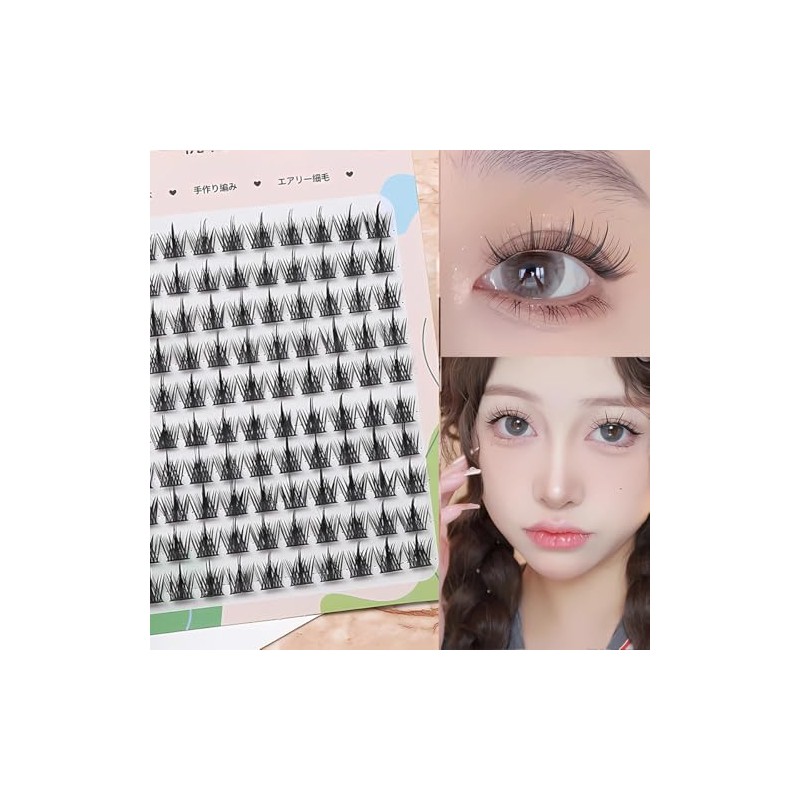 False eyelashes part, large capacity, partial false eyelashes, false eyelashes,