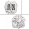Silk-co Combs Hairpieces Hair Bun Scrunchy Scrunchie Updo Clip in