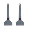 Spring Raclette Scraper Set, 2 Pieces, High-Quality Plastic Spatula Set,