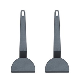 Spring Raclette Scraper Set, 2 Pieces, High-Quality Plastic Spatula Set, Raclette Scraper Suitable for Spring Pizzaraclette Raclette Device, Heat Resistant, Spatula for Raclette