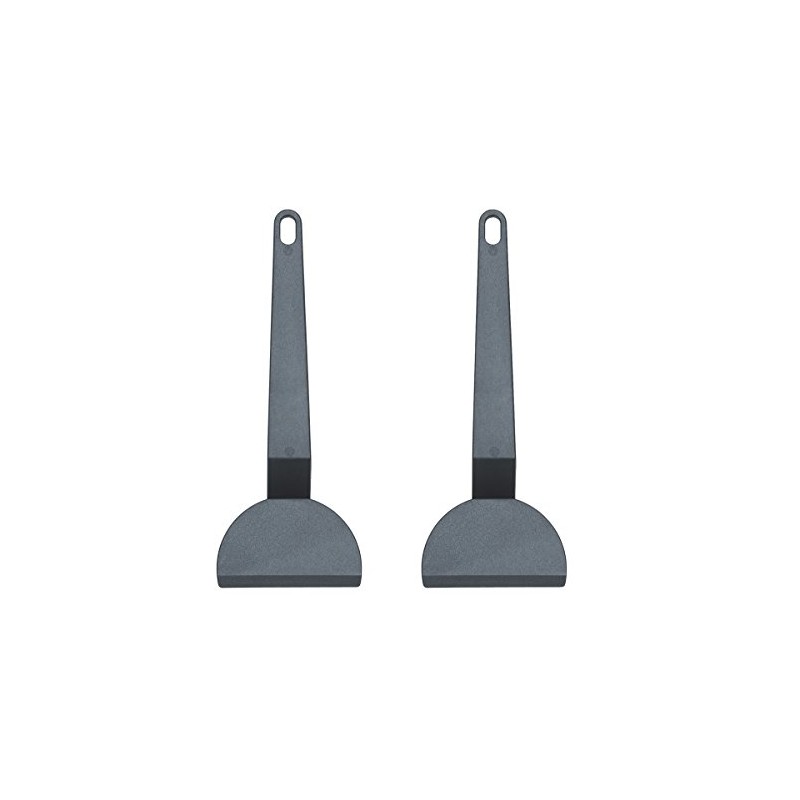 Spring Raclette Scraper Set, 2 Pieces, High-Quality Plastic Spatula Set,