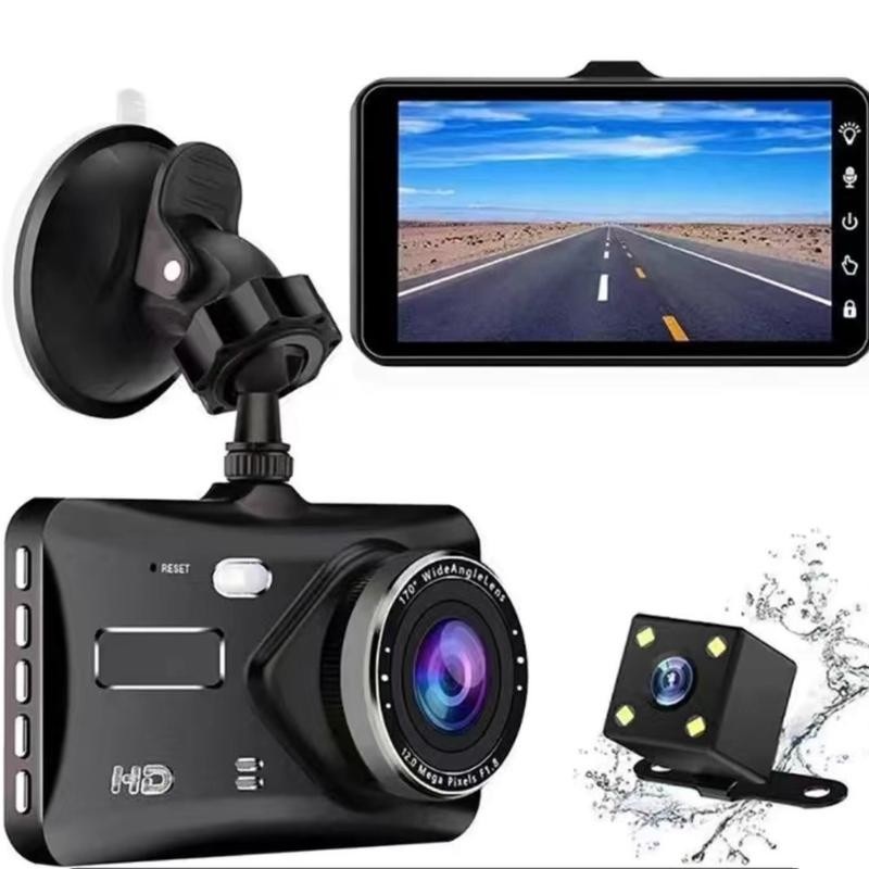 Touch Screen Dash Camera 1080p Dual cameras with loop recording