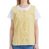 Nanxson Women Cobbler Apron with 2 Patch Pockets,Smock with Buttons