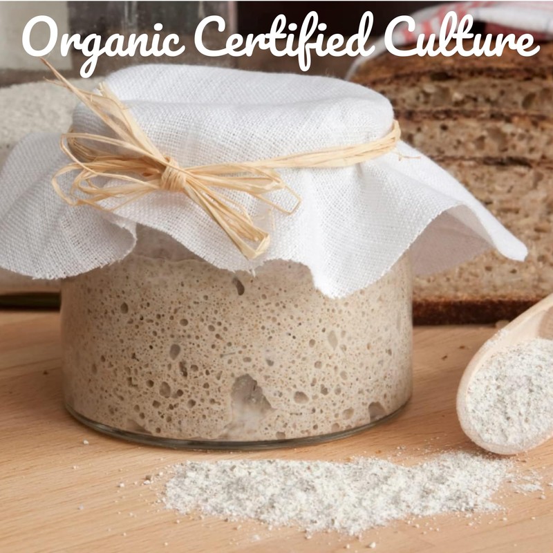 Freshly Fermented - Certified Organic Freeze Dried Sourdough Starter, British