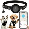 Pet GPS Tracker Collar for Cats,Mini GPS Dog Tracker,No Monthly