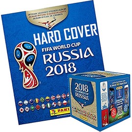 Panini 2018 FIFA WORLD CUP RUSSIA HARD COVER ALBUM + 1 BOX