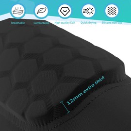 Eqivei 1 Pair of Shin Pads, Football, Shin Pads, Children's Football, Shin Pads, Adult for Men and Women, Shockproof Shin Pads for Football, Breathable & Non-Slip (S)