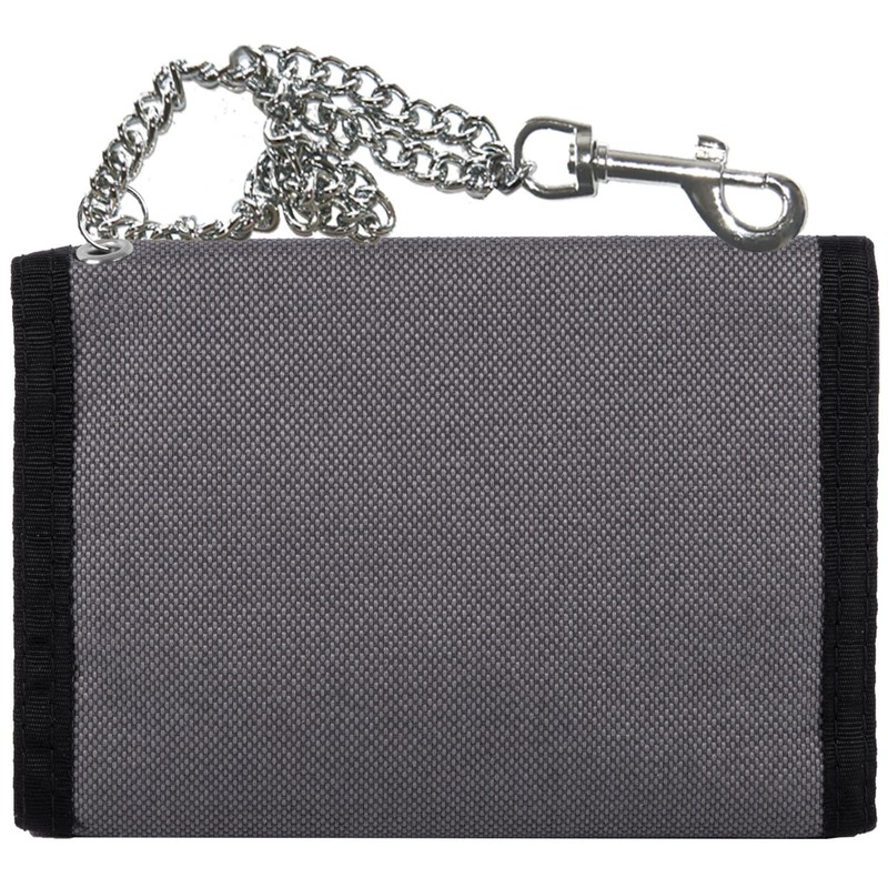 2Stoned Wallet Embroidered with Chain and Velcro Fastening Camo Gym