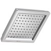 Delta Chrome Rain Shower Head, 6.5 Inch Square Shower Head
