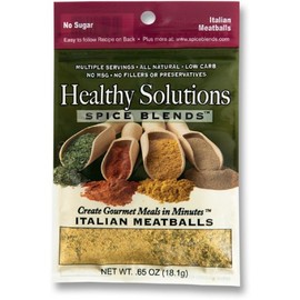 Healthy Solutions Spice Blends Italian Meatballs