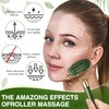 Gua Sha Stone & Face Roller Set Natural Jade Roller