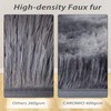 CAROMIO Fluffy Soft Area Rug 5' x 8', Shag Fuzzy