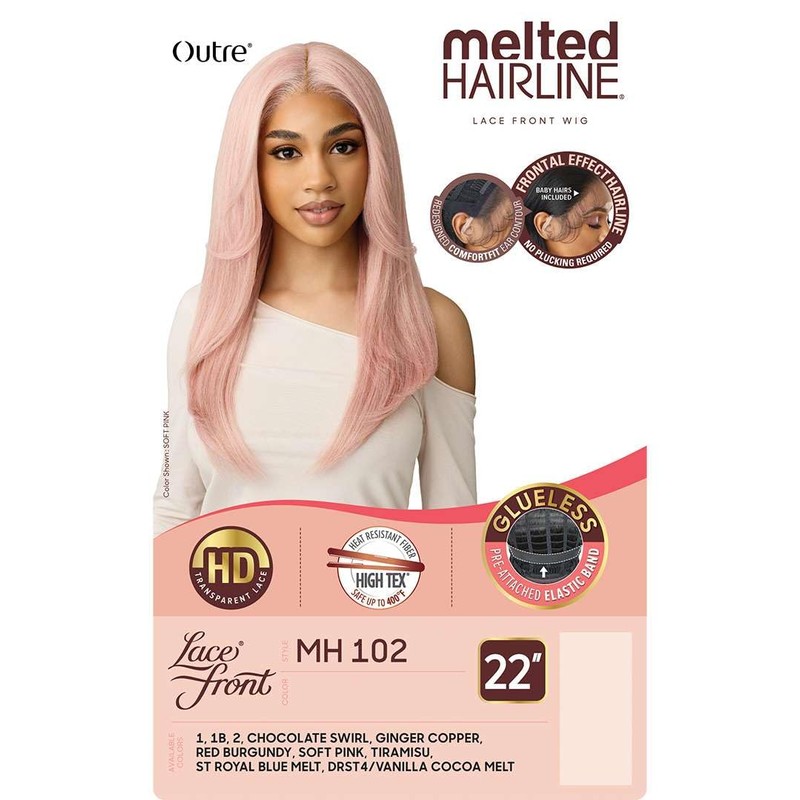 Outre Lace Front Wig - Melted Hairline - MH 102