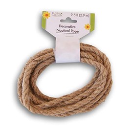 Floral Garden Decorative Nautical Rope - 9.5 Feet
