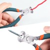 SPEEDWOX Mini End Cutting Pliers, 4.5" End Nipper with PVC