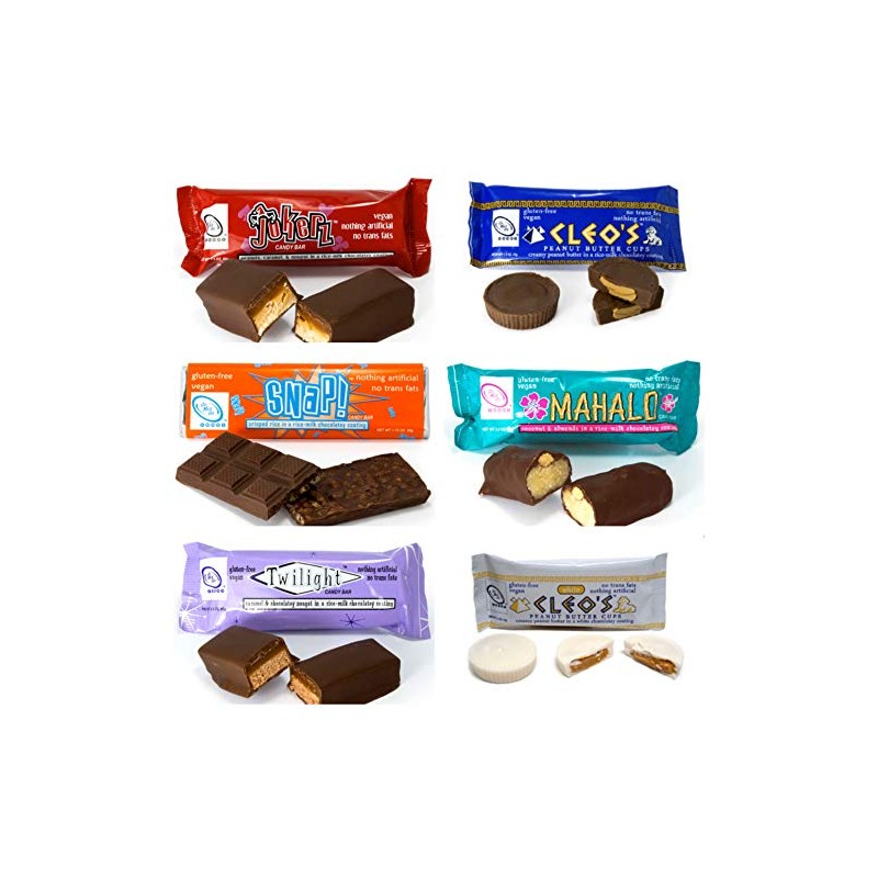 Go Max Go, Vegan Candy Bar, Variety Pack (Pack of