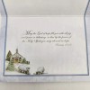Lang One LANG Petite Linen Glitter Christmas Card & Stamp