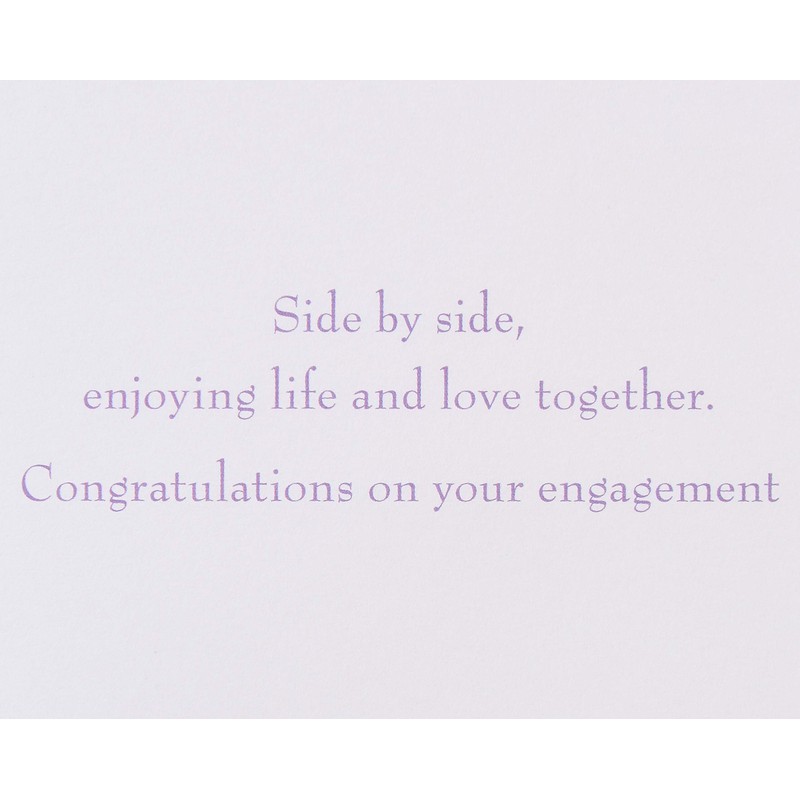 Papyrus Engagement Card (Side by Side)