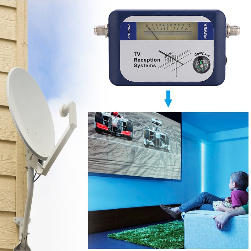 Mini Finder Digital Aerial Terrestrial TV Antenna Signal Strength Meter