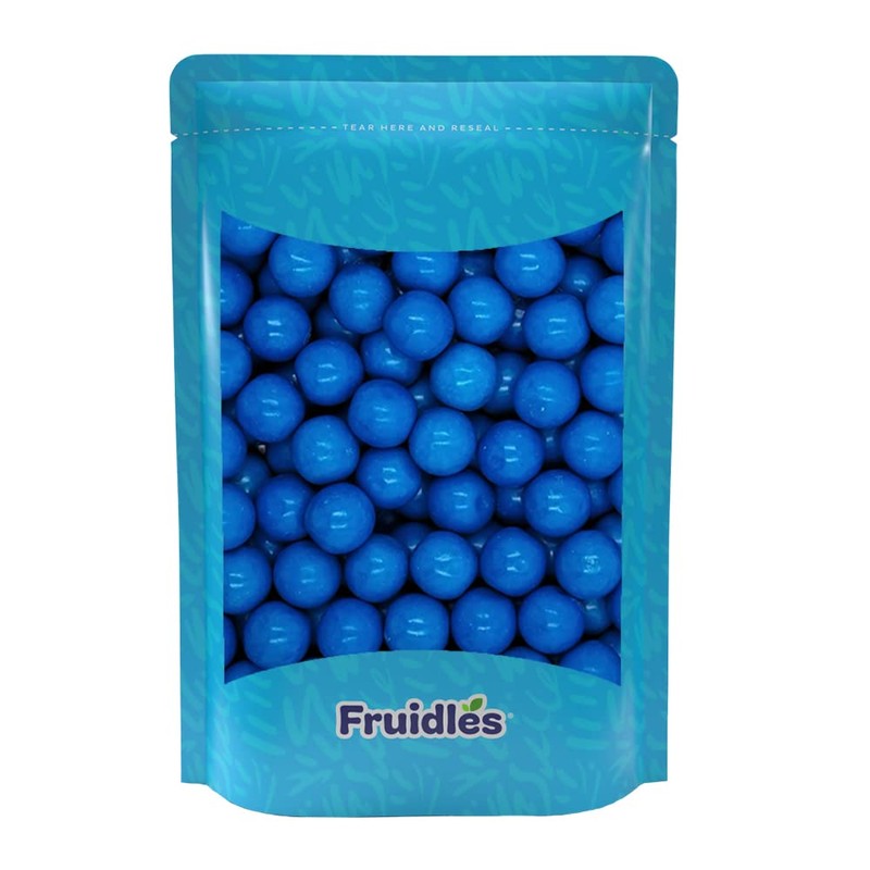 Fruidles Blueberry Smoothie Chewing Gum Balls Flavored Candy Buffet Treats,