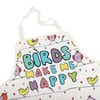 Bird Apron with Pockets Bird Gifts for Bird Lovers Bird