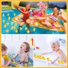 Teling 200 Pcs Mini Rubber Ducks in Bulk Yellow Tiny