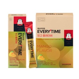 Jengguanjang 정관장 에브리타임 망고 플레이버 20포 Ginseng Jeonggwanjang Everytime Mango Flavor 20 Sachets