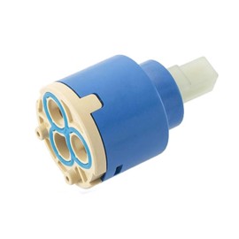 GIONAR Cartridge Tap 35 mm, Replacement Cartridge for Single Lever Mixer, Tap Valve for Sink, Shower and Kitchen, Ceramic Cartridge for Mixer and Taps, High-Quality Replacement Parts