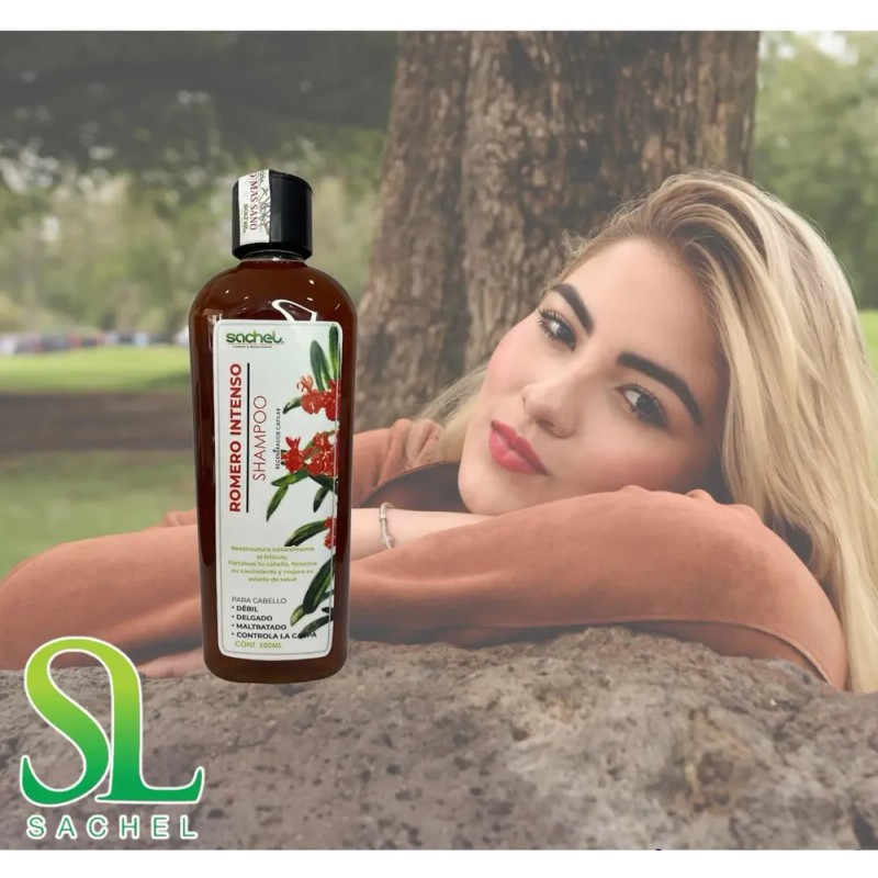Shampoo De Romero Intenso 500ml.