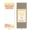 Knock Knock 1-Count Meeting Notes Make-A-List Pad - Office Agenda