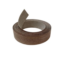 Real Black Walnut Wood Veneer Edge Banding Tape,1''×13' Preglued Iron On Edging Band Roll with Self Hot Melt Adhesive, Prefinished Flexible Edgebanding Strip for Laminate Furniture Cabinet Repair