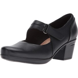 Clarks Women's Emslie Lulin Pump, Black, 5 M US