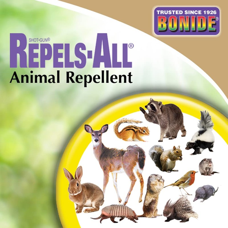 Bonide Repels-All Animal Repellent, 32 oz Ready-to-Use Spray, Outdoor Garden