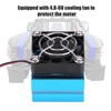 Laroal RC CAR TROLLEY CAR RADIATOR WITH COOLING FAN FOR