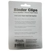 Bazic 260 Binder Clips Quality Versatile Binder 20pc Small ¾”