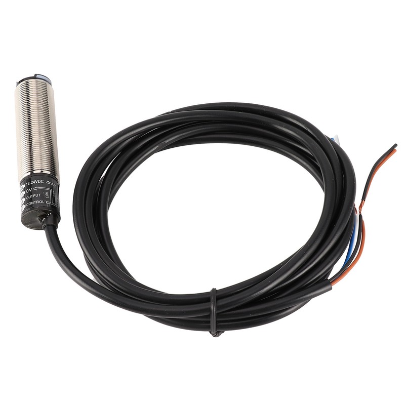 BERM Photoelectric Switch Sensor Diffuse Reflection Cylindrical 4‑Wire Power Control