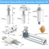 JAXYOOM Bifold Door Hardware Kit 30in for Closet